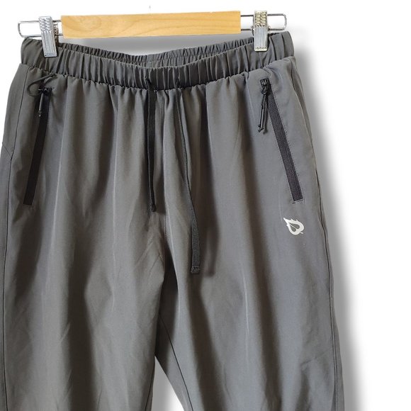 Baleaf Dark Grey Cropped Athletic Joggers Size Medium - Picture 4 of 8